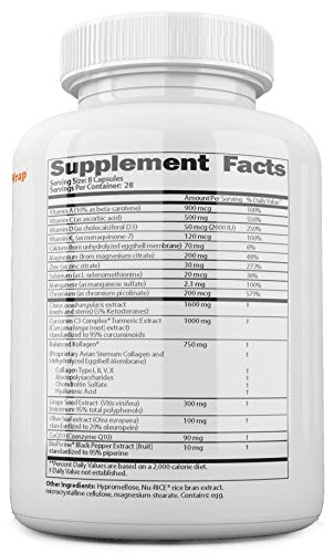 SaltWrap Joint Clinic - Joint Health Multivitamin Supplement - Tendon, Ligament, Cartilage SaltWrapBuy Supplements Australia