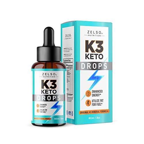 (2 Pack) K3 Keto Drops for Weight Loss - Fat Burner & Metabolism Booster | Advanced Keto ZELSOBuy Supplements Australia