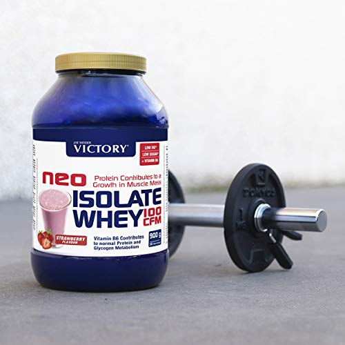 Joe Weider Victory Neo Iso Whey 100CFM 900gr Strawberry; 100% Whey Protein Isolate JOE WEIDER VICTORYBuy Supplements Australia
