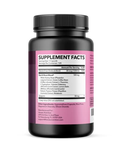 Night Time Fat Burner for Women | Weight Loss and Sleep Support Blend With Apigenin HAVASU NUTRITIONBuy Supplements Australia