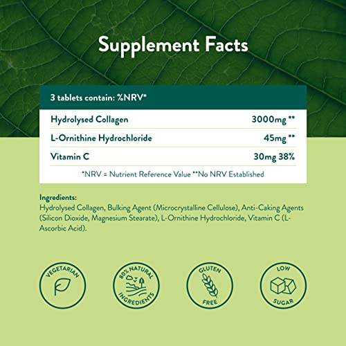 Holland & Barrett Bovine Collagen Tablet 3000mg 90 Tablets Holland & BarrettBuy Supplements Australia