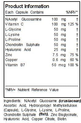Collagen Formula (Pot of 60 Capsules) MetabolicsBuy Supplements Australia