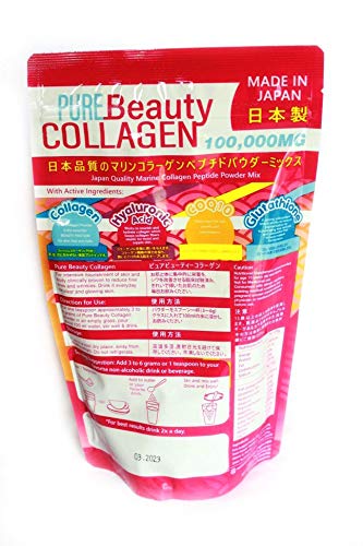 Pure Beauty Collagen 100,000mg Marine Collagen Powder Mix Pure Beauty CollagenBuy Supplements Australia