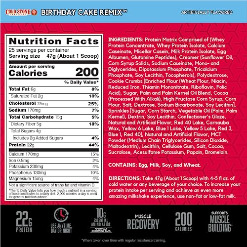 BSN Syntha-6 Whey Protein Powder, Cold Stone Creamery- Birthday Cake Remix Flavor BSNBuy Supplements Australia