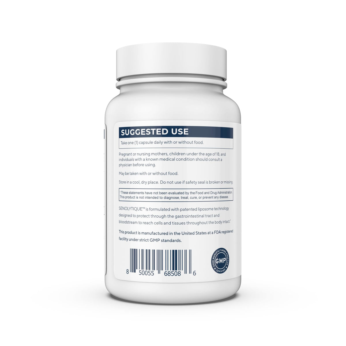 Renue By Science Senolytique Senolytic Supplements | 60 Capsules with Fisetin (35mg) Quercetin (78mg) & Spermidine (3mg) per Serving | Liposomal Formula | Manufactured in The USA & Third-Party Tested Renue By ScienceBuy Supplements Australia
