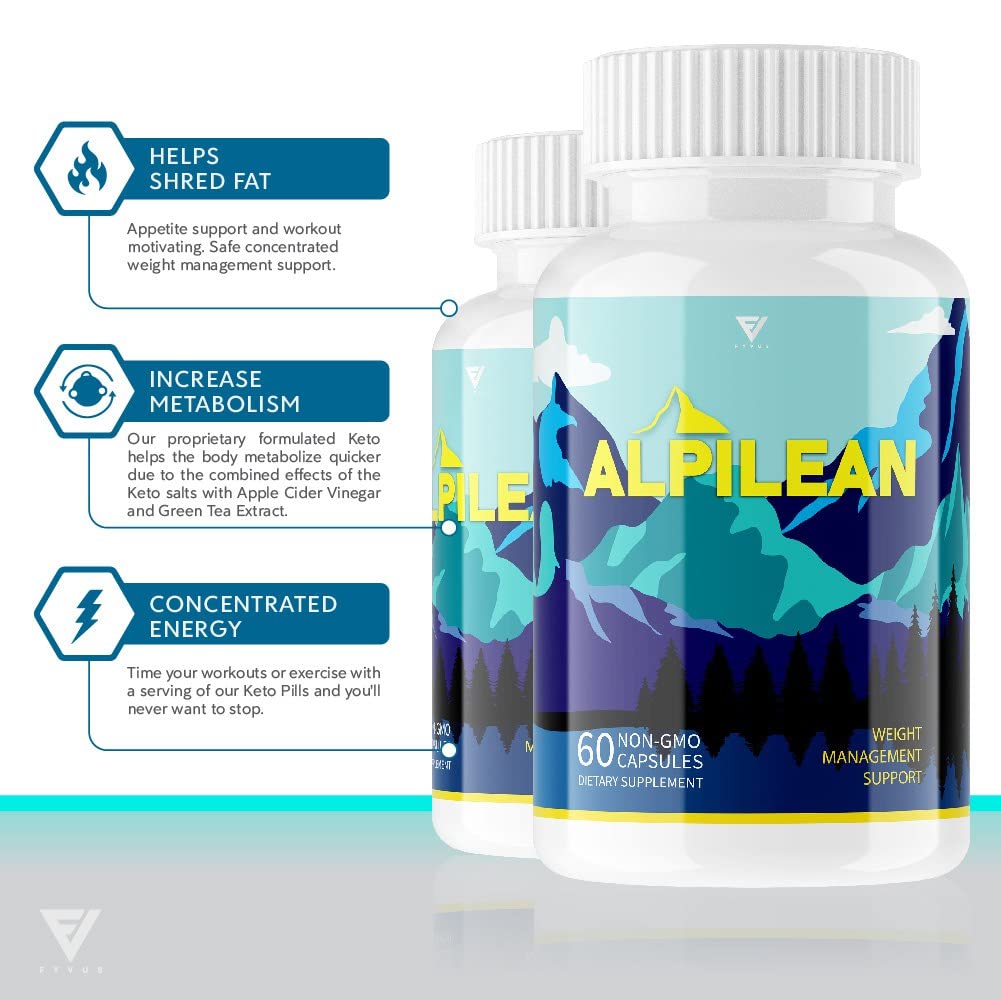 (5 Pack) Alpilean Max Weight Loss Capsules Supplement, Alpilean Ice Hack Support FyvusBuy Supplements Australia
