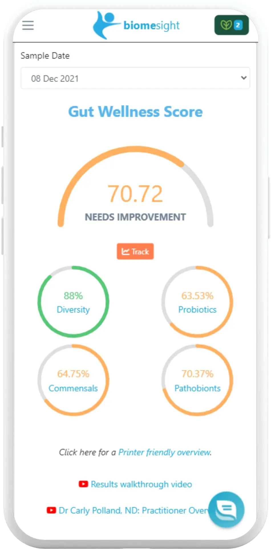 Biomesight Gut Microbiome Test Kit — US Lab, 1-2 Week Results — Personalized Food & Supplement Recommendations — 43 Gut Health Scores, Up to 3,000 Microbes — At-Home Gut Health Test BiomesightBuy Supplements Australia
