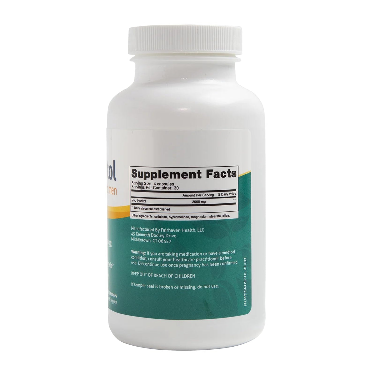 Fairhaven Health Myo-Inositol Supplement 2000mg | Male and Female Fertility Supplement Fairhaven HealthBuy Supplements Australia