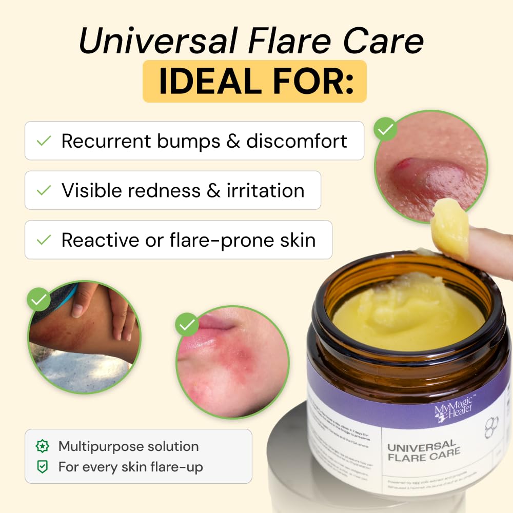 MyMagicHealer Universal Flare Care – Multi-Purpose Solution | Skin Flare-Ups - Hidradenitis Suppurativa, Folliculitis, Boils, Cysts