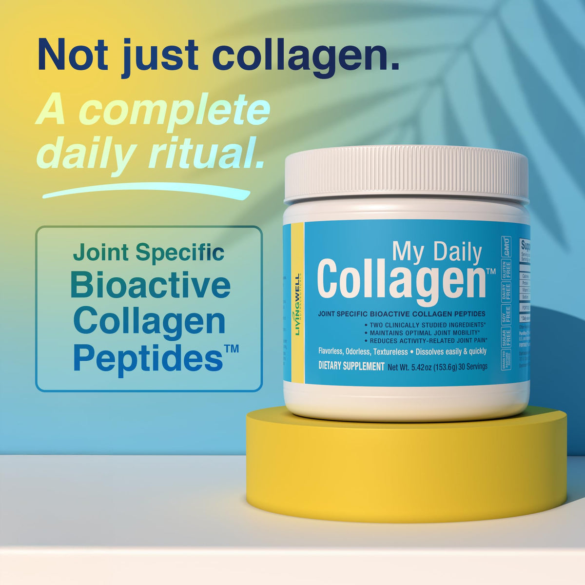 Premium Collagen Peptides Type 1 & 3 Collagen Powder - Hydrolyzed Bovine with Protein & Vitamin C – Unflavored Powdered Peptides Protein for Men and Women Joint & Cartilage Health – 30 Servings My Daily CollagenBuy Supplements Australia