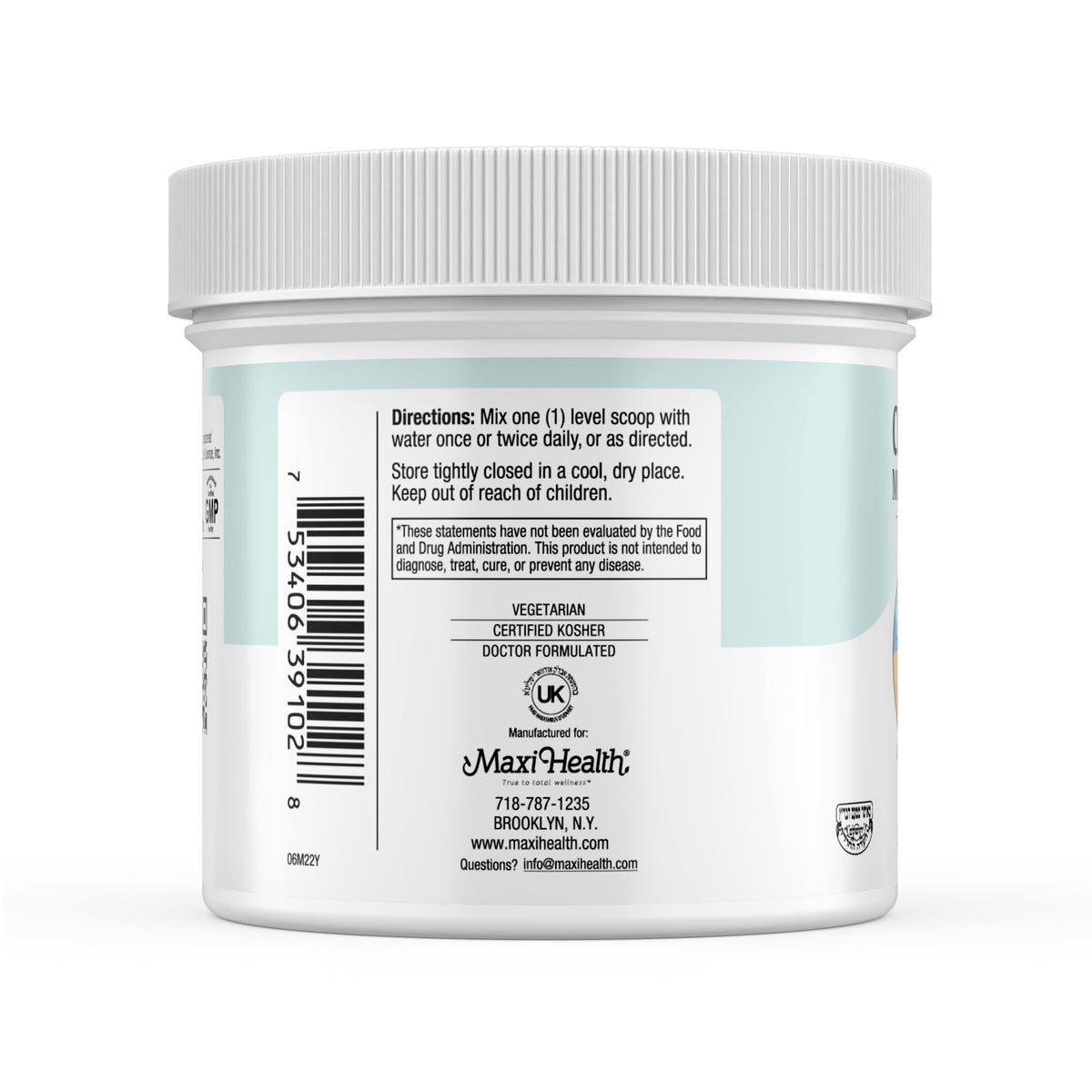 Maxi Health Creatine Monohydrate Powder – Pure Creatine Powder with L-Taurine & Ribose for Energy, Strength, & Muscle Gain – Vegan & Kosher – 30 Servings Maxi HealthBuy Supplements Australia