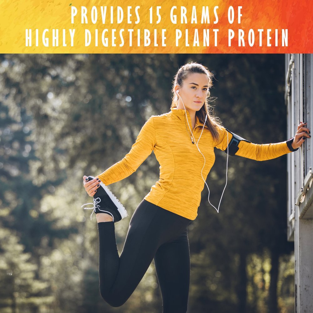 Garden of Life Organic Plant Protein Smooth Energy Powder, 10 Servings - Vegan, Grain Garden of LifeBuy Supplements Australia