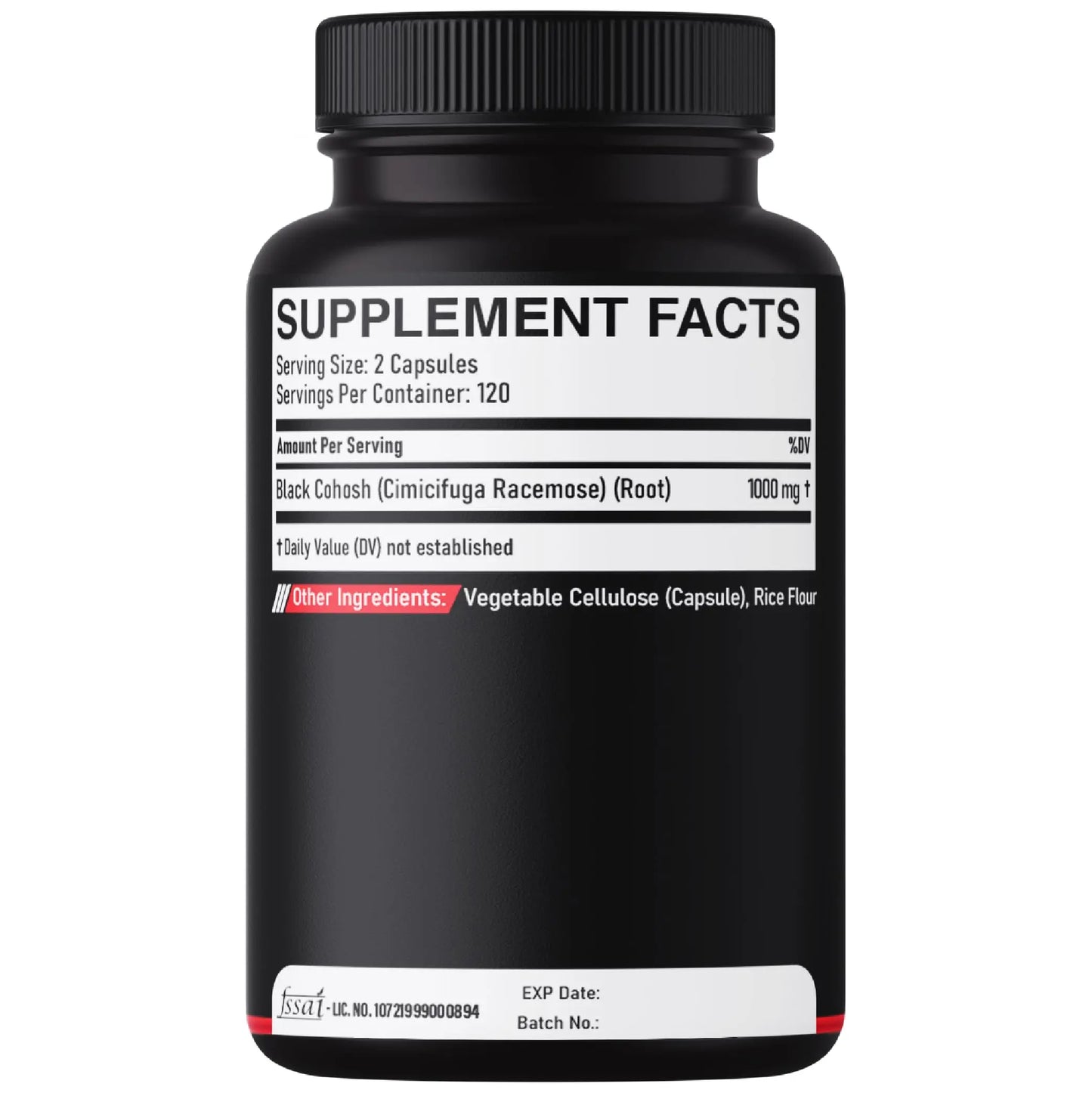 DEDICAD 1000mg Black Cohosh for Menopause Hot Flashes - 240 Capsules for 4-Month Supply - Support for Body Management, Women's Health & Immune System DEDICADĀ buy supplements Au