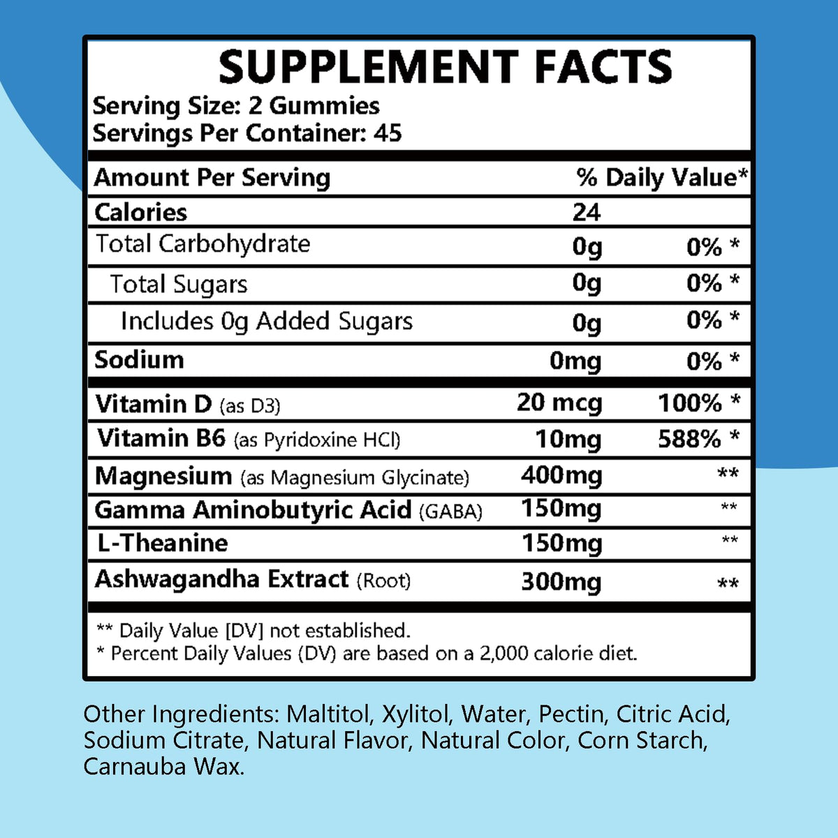 Itiban Cortisol Supplements for Women, Calm Magnesium Glycinate Gummies, Ashwagandha, L-Theanine, GABA, D3, B6, Mood Anxiety Sleep Relax, Raspberry Flavour, Vegan 90 Gummies ItibanBuy Supplements Australia