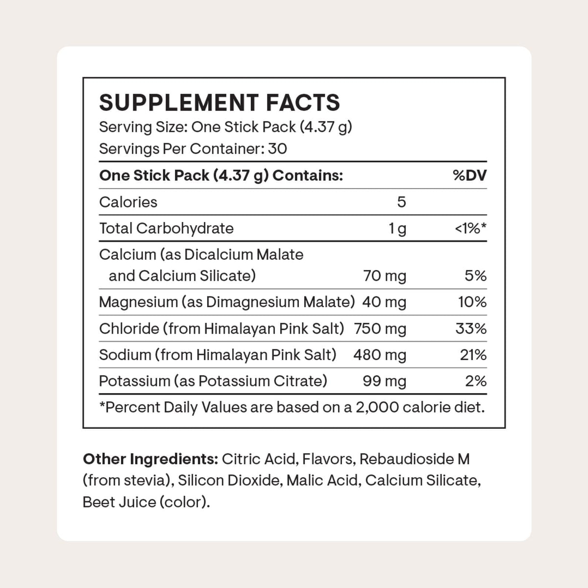 THORNE - Daily Electrolytes - Zero Sugar & Low-Calorie Electrolyte Powder Drink Mix - Flavors Derived from Natural Sources - NSF Certified for Sport - Watermelon - 30 Stick Packs THORNEBuy Supplements Australia