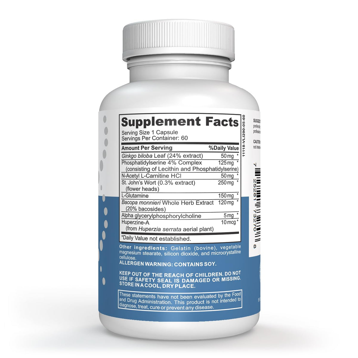 StarPass Labs Advanced Memory Formula Extreme Brain Booster, Brain Supplement for Memory, Focus and Mental Performance, Memory Vitamins for Better Brain Health 180 Capsules (3 Pack) StarPass LabsBuy Supplements Australia