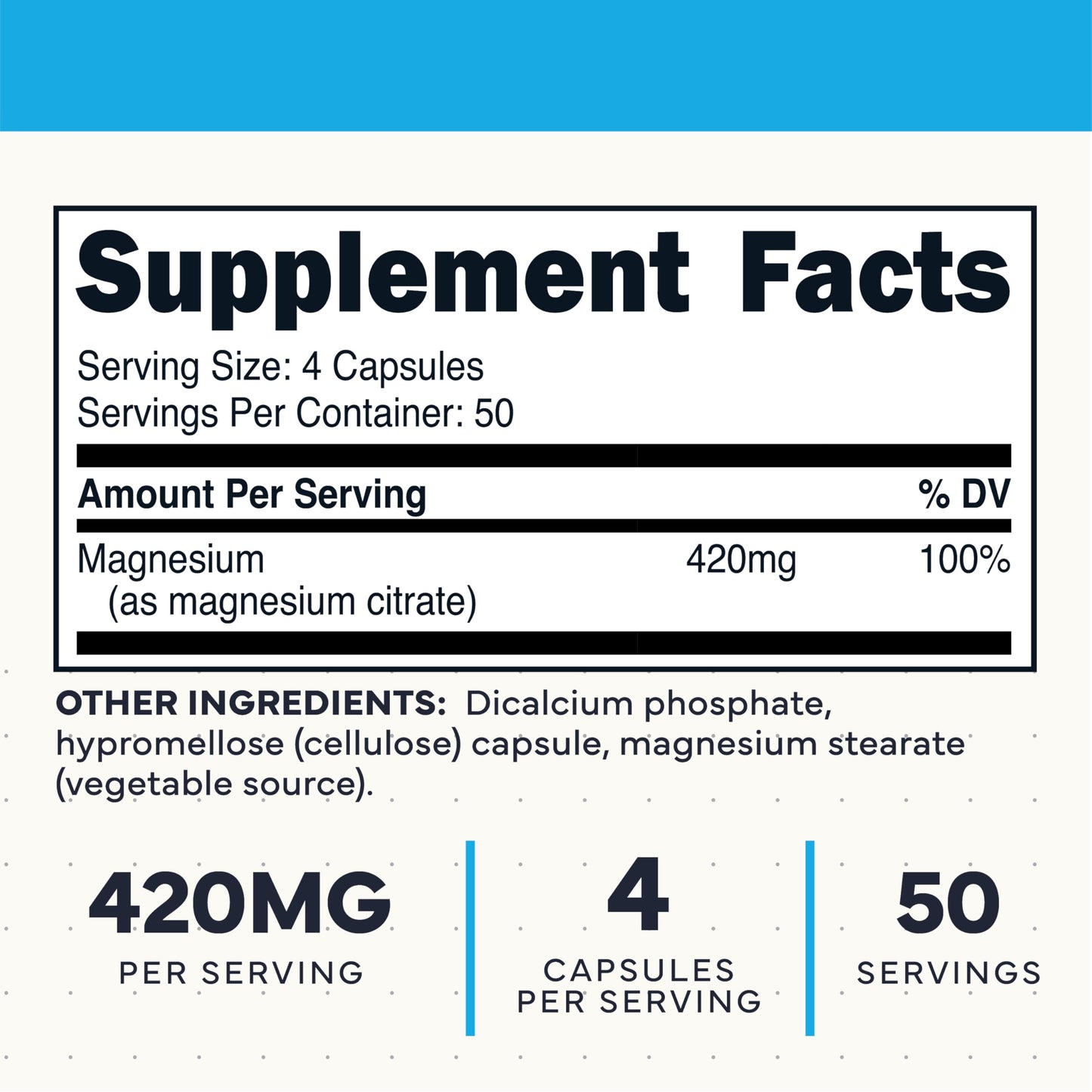 Type Zero Clean Magnesium Citrate Capsules (420mg Per Serving - 200 Capsules) Pure Magnesium Citrate Supplement, Non-GMO - Gluten Free, 50 Servings Type ZeroBuy Supplements Australia