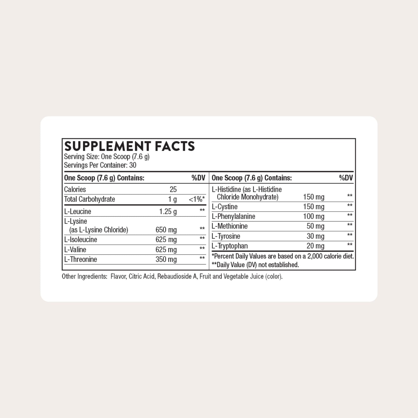 THORNE - Amino Complex - Clinically-Validated EAA and BCAA Powder for Pre or Post-Workout - Promotes Lean Muscle Mass & Exercise Recovery* - NSF Certified for Sport - 30 Servings - 8.0 Oz - Berry THORNEBuy Supplements Australia
