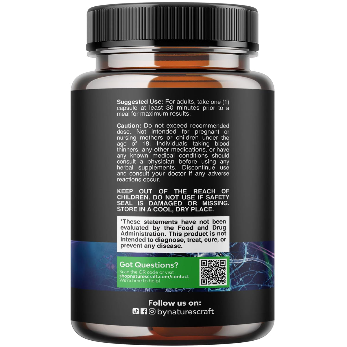 Nootropic Memory Supplement for Brain Support - Memory Pills for Brain Boost and Natural Energy Booster - Vitamin B 12 Bacopa Monnieri Rhodiola Rosea DMAE Ginkgo Biloba Phosphatidylserine Supplement Natures CraftBuy Supplements Australia