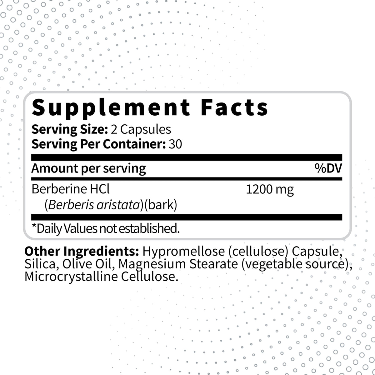 Type Zero Berberine HCL 1200mg 60 Capsules - Clean, Non-GMO, Gluten Free Supplement Type ZeroBuy Supplements Australia