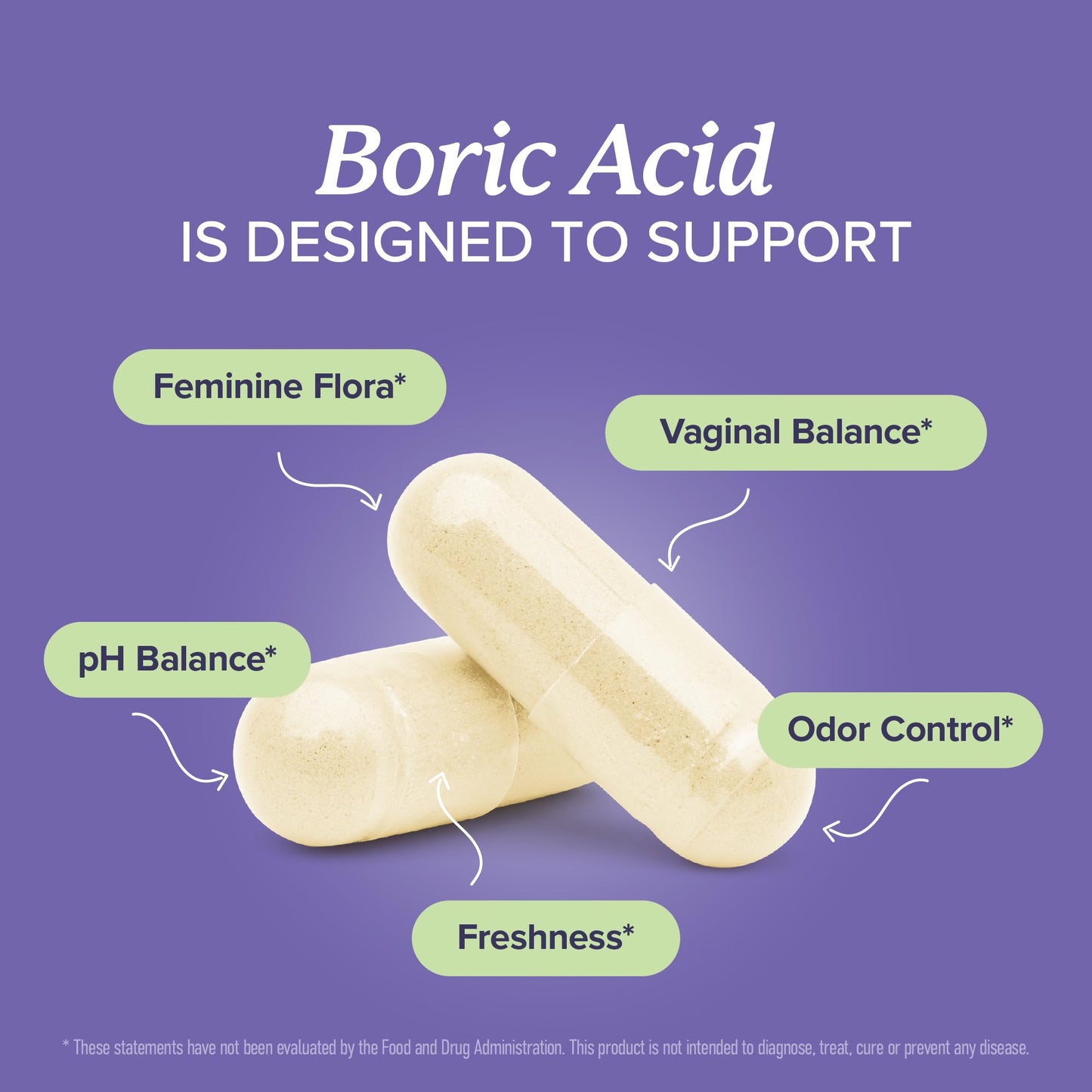 Boric Acid Suppositories for Women 600mg | pH Balance, Vaginal Odor & Itching | Feminine Hygiene & Intimate Health Support | Boric Acid for Women Vaginal Suppositories | Unscented, Vegan | 30 Ct SMNutritionBuy Supplements Australia