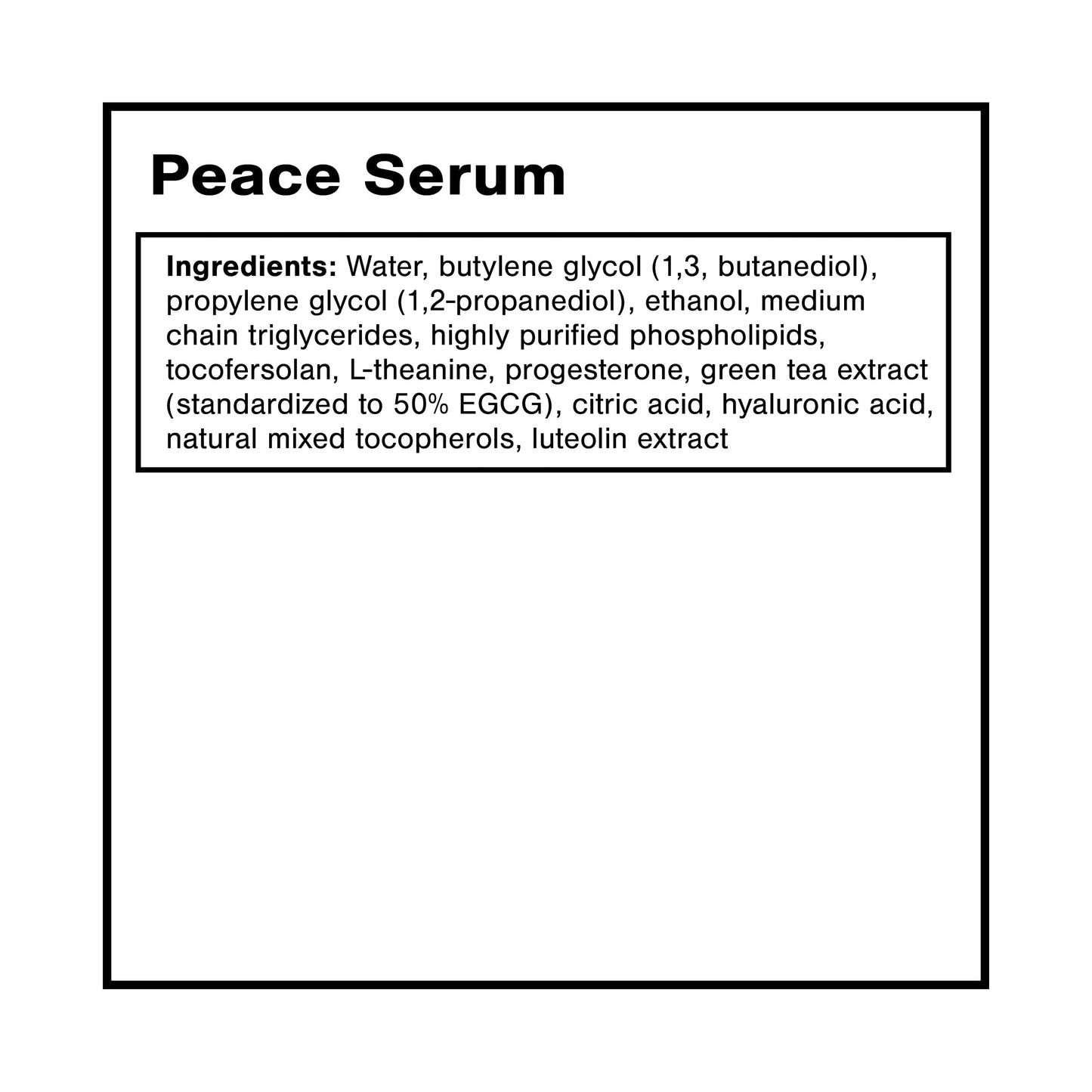 Quicksilver Scientific Peace Serum 1 fl oz (30ml) Quicksilver ScientificBuy Supplements Australia