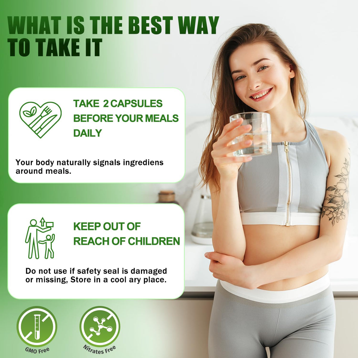 Advanced BHB Supplements, Support Natural Weight Management, Third-Party Tested, Vegan, Gluten Free, Non GMO, 60 Capsules