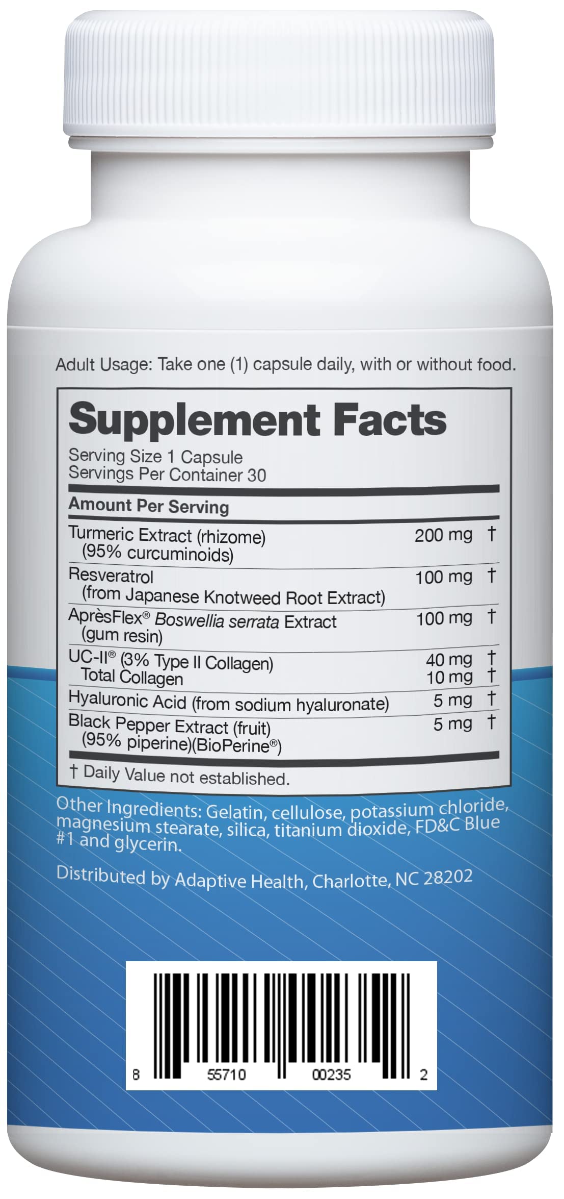Advanced Joint Support Dietary Supplement with Turmeric, UC•II Collagen, Resveratrol My StoreBuy Supplements Australia