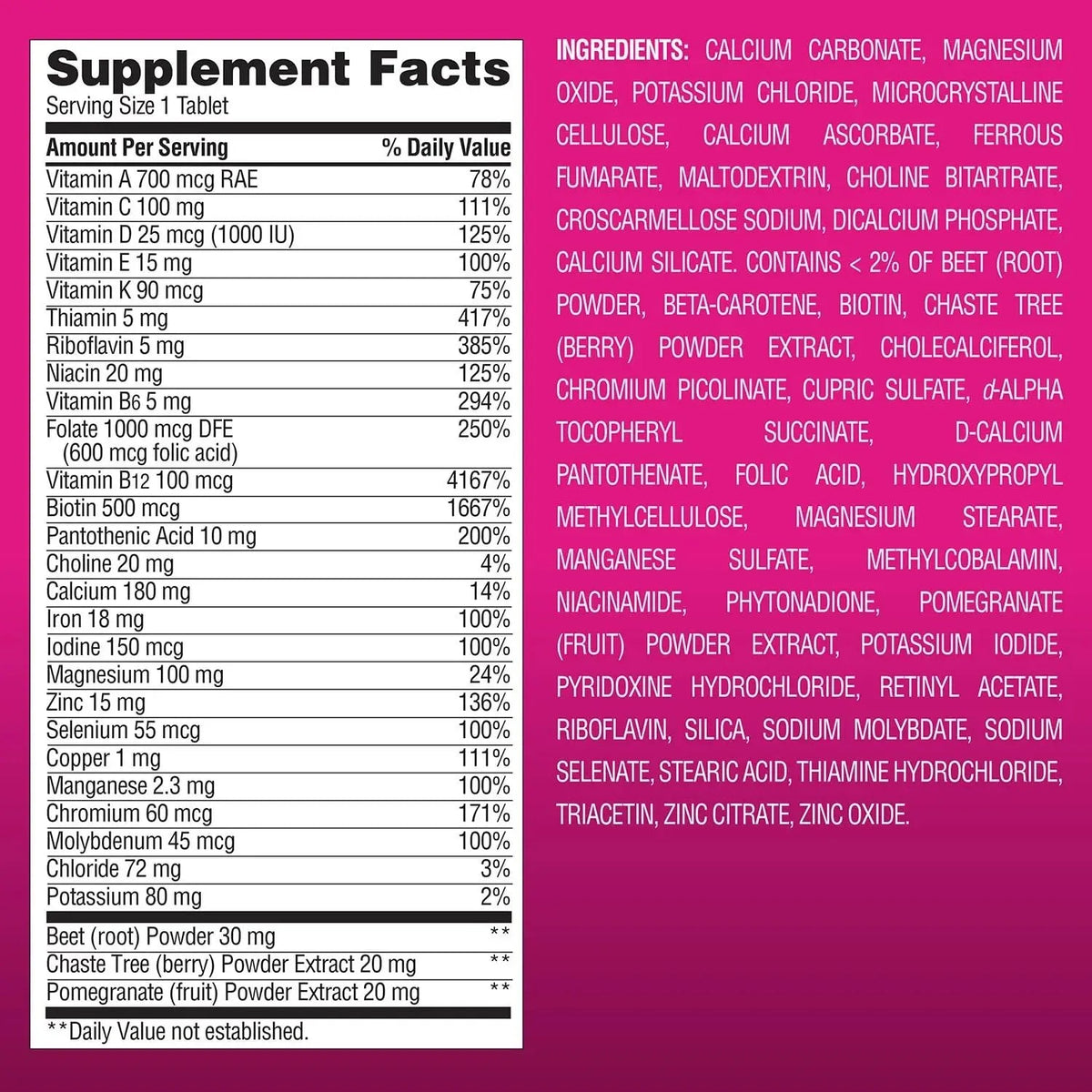 Members Mark Women's Daily Multivitamin (275 Count) MEMBER´S MARK