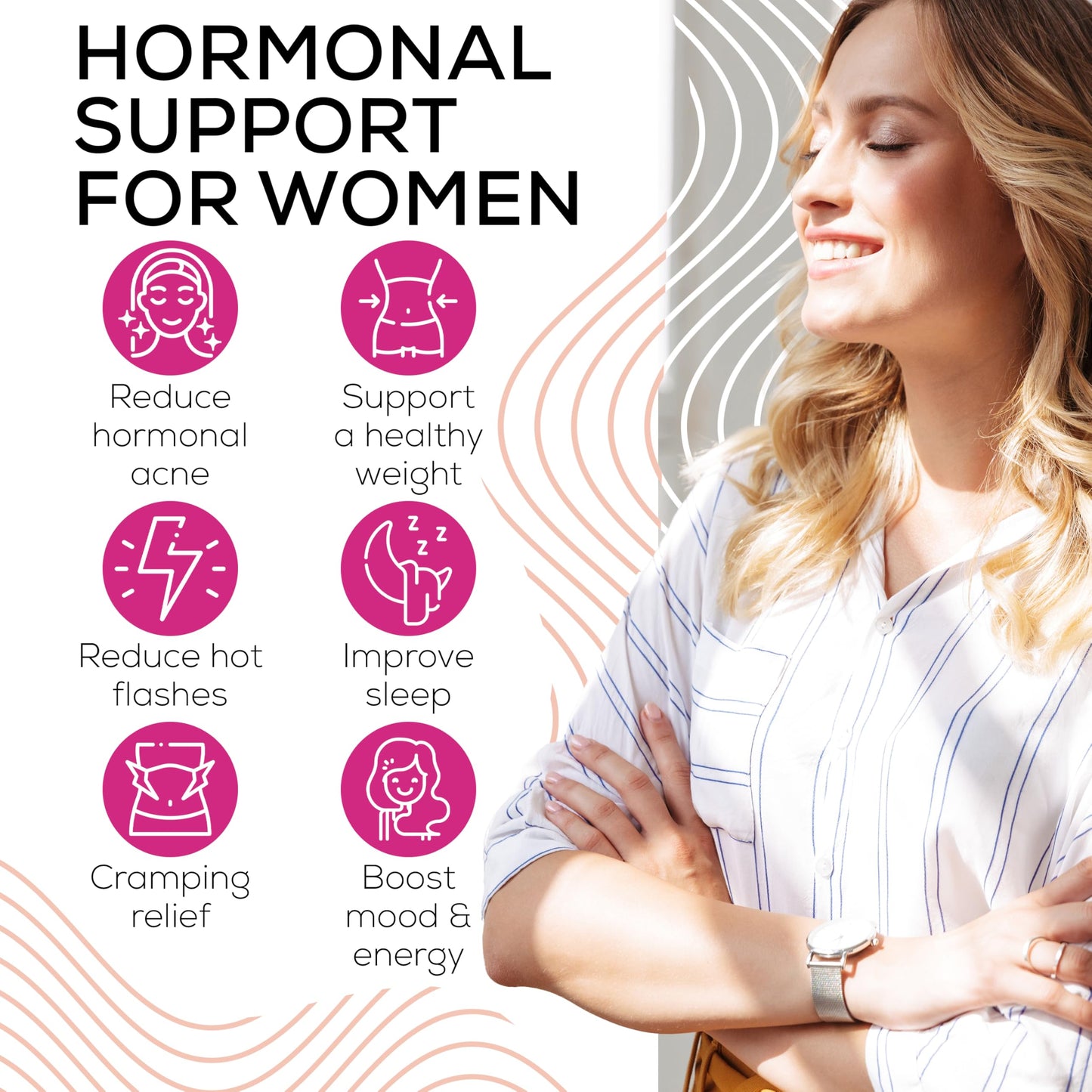 Cortisol Supplements for Women with Ashwagandha, Rhodiola & L-Theanine | Cortisol Reducer Designed for High Stress, Fatigue & Mood Swings | Supports Hormone Balance & Steady Energy | 60 Capsules Terramed Just Think ComfortBuy Supplements Australia