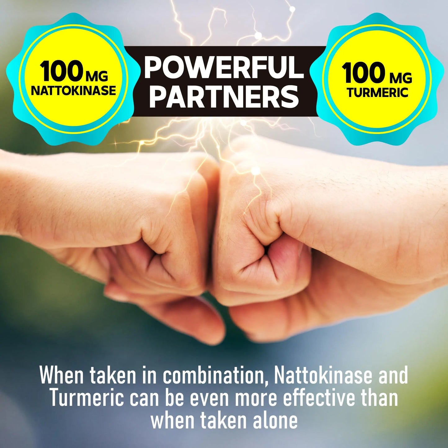 DEDICAD 4-in-1 Nattokinase 2000 Fu, Turmeric, Bromelain, Serrapeptase - Spike Protein Detox - Body Balance, Circulation Health & Immune System - 120 Capsules 4-Month Supply DEDICADĀ buy supplements Au