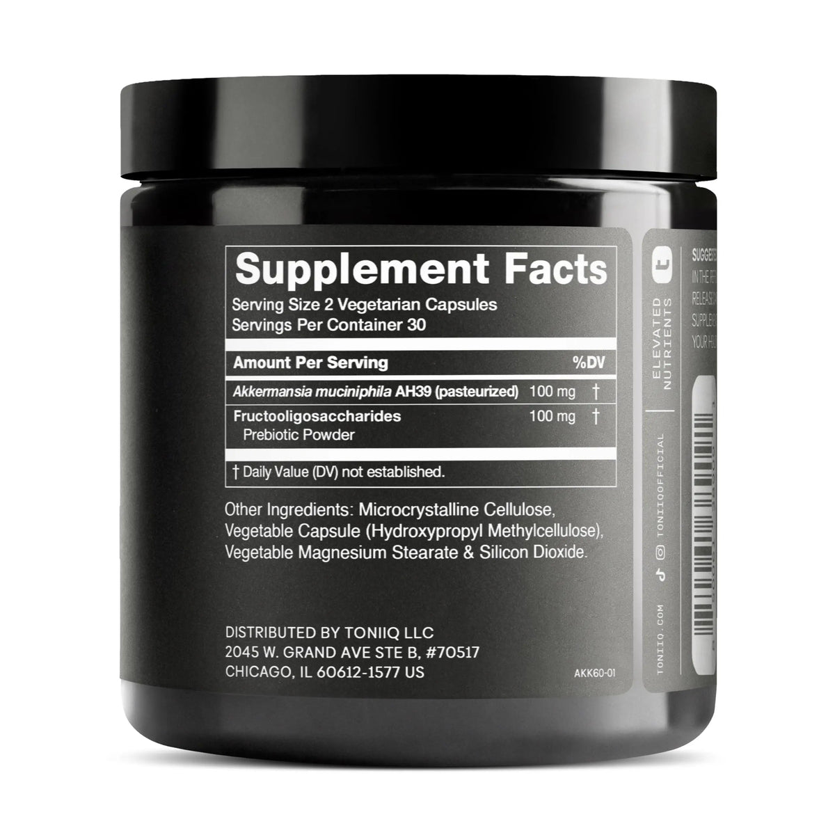 Toniiq Akkermansia Probiotic – 10 Billion TFU – Supports Gut Health & GLP-1 Activity Toniiq buy supplements Au