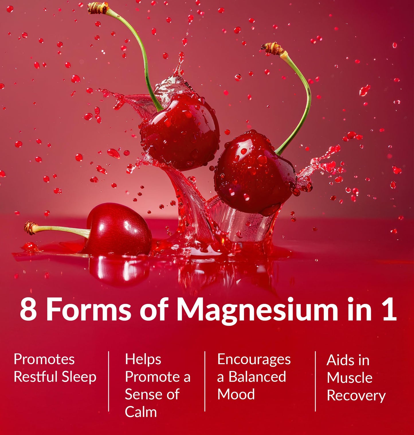 BIOptimizers Magnesium Breakthrough Drink - 8 Forms of Magnesium, Electrolytes, Sleep Health, Stress, Muscle Recovery, Heart Support | Glycinate, Citrate, Malate- Tart Cherry BIOptimizersBuy Supplements Australia