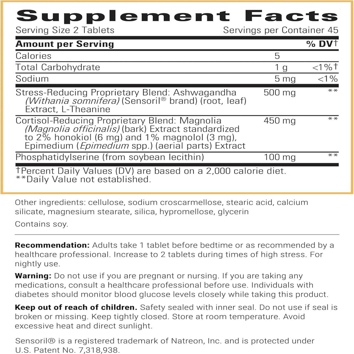 Integrative Therapeutics Cortisol Manager - Balance Cortisol & Support Relaxation for Restful Sleep* - Includes Ashwagandha & L-Theanine for Confidence with Less Stress* - 90 Tablets (45 Servings) Integrative TherapeuticsBuy Supplements Australia
