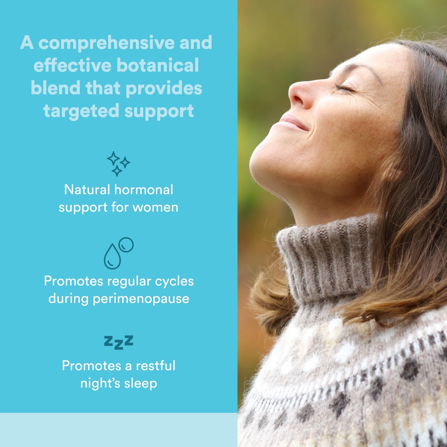 Natural Factors WomenSense MenoSense - Dietary Supplement with Black Cohosh, Chasteberry & Dong Quai - Menopause & Perimenopause Support Supplement - 180 Vegetarian Capsules (90 Servings) Natural FactorsBuy Supplements Australia