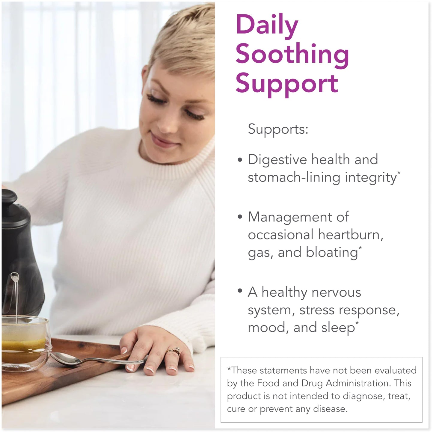 Bio-Botanical Research Biocidin Drink Mix - GI InnerCalm - Support Digestive Health, GI Detox, Healthy Mood & Sense of Relaxation - Soothing Formula with Glycine & No Glutamine (30 Stick Packs) Bio-Botanical ResearchBuy Supplements Australia