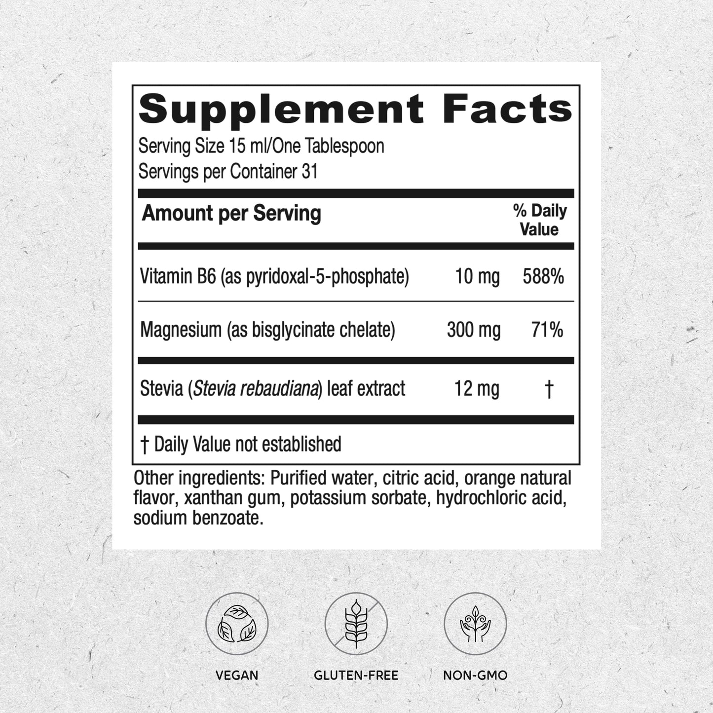 Vitanica Magnesium Tonic, Liquid Magnesium Bisglycinate Chelate 300 mg with Vitamin B6, Dr Formulated Supplement, Orange Flavor, Vegan, Gluten Free and Non-GMO,16 fl oz VitanicaBuy Supplements Australia