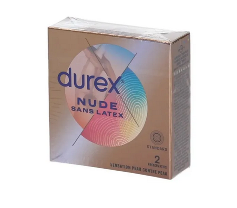 Durex Nude 2 latex-free condoms