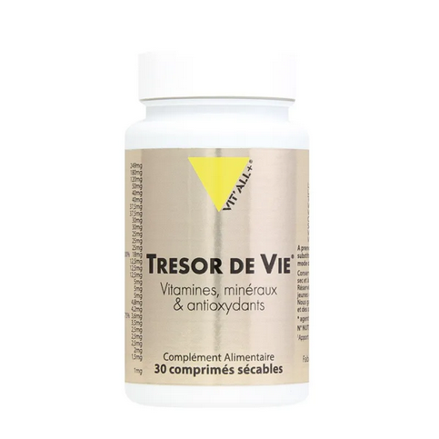 Trésor de vie 30 comprimés VIT'ALL+