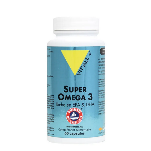 Super Oméga 3 1000mg 60 capsules VIT'ALL+