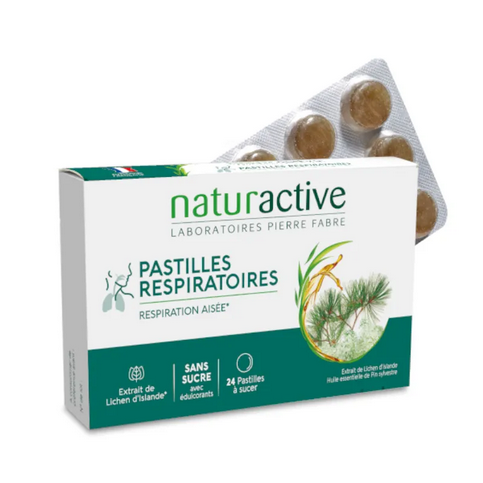 Respiratory lozenges NATURACTIVE