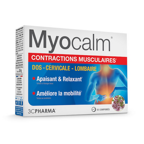 Myocalm : muscles contractions 3C PHARMA