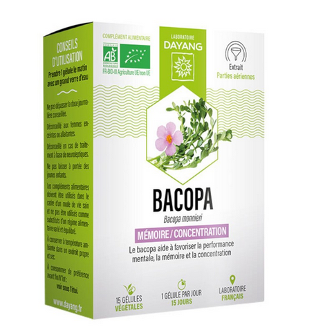 Organic Bacopa 15 capsules - DAYANG