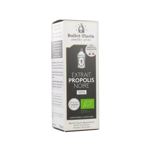 Extrait de Propolis noire BIO Française BALLOT-FLURIN
