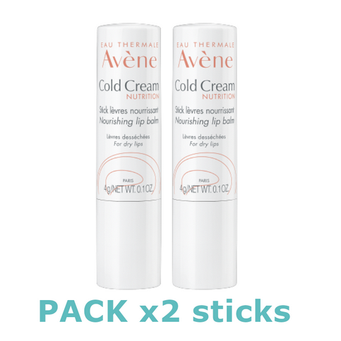 Pack of 2 Cold Cream Nourishing lip balm - AVENE