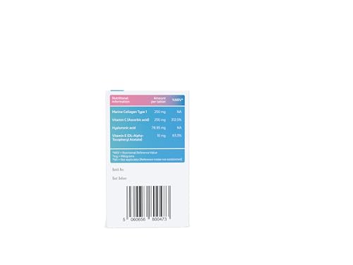 Collagen Complex | Collagen + Hyaluronic Acid + Vitamin C + Vitamin E | Tablets HealthmarqueBuy Supplements Australia