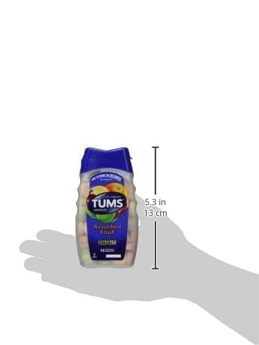 TUMS Antacid Chewable Tablets, Extra Strength for Heartburn Relief, Assorted Fruit TUMSBuy Supplements Australia