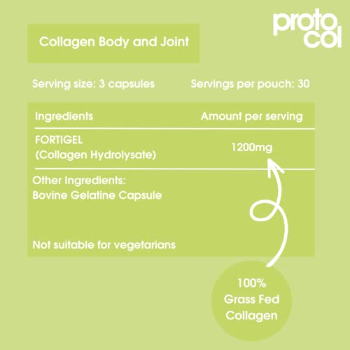 Body and Joint Care Collagen Supplement, Premium Fortigel Bioactive Peptides to Support Proto-ColBuy Supplements Australia