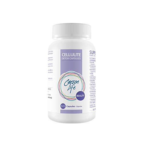 Carson Life Anti Cellulite Detox Pills Helps Prevent and Eliminate Cellulite - Supplement 
