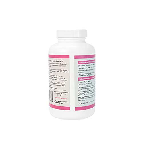 AHS Super Collagen Plus C Tablets - Pack of 250 Tablets (Also 120 + 90 Counts) 3 Sizes! 6000MG PER AHSBuy Supplements Australia